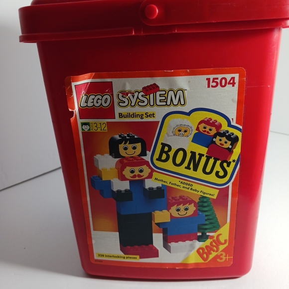 Lego System Building Set 1504 Vintage 1993 Read - Picture 2 of 9